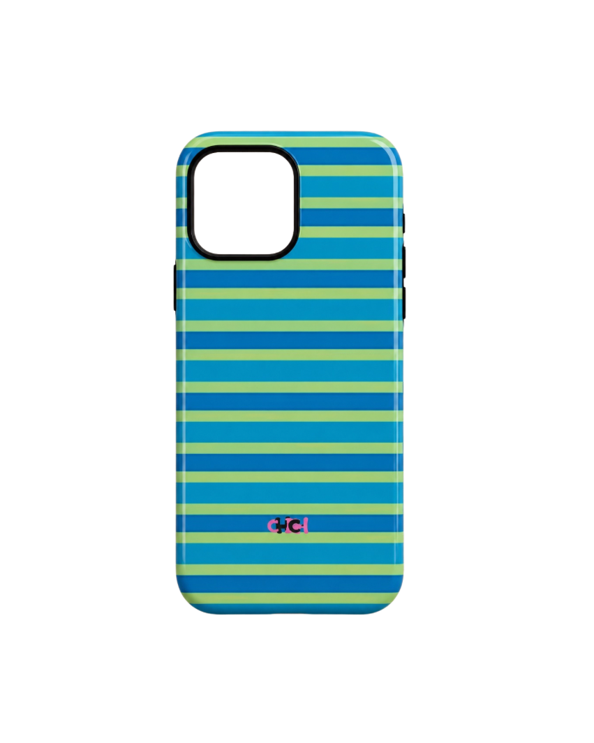 Blue strips | iPhone case